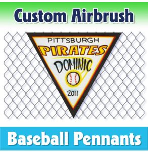 Pirates Baseball-1002 - Airbrush Pennant