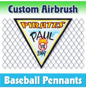 Pirates Baseball-1003 - Airbrush Pennant