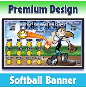 Pitch Perfect Softball-2001 - Premium