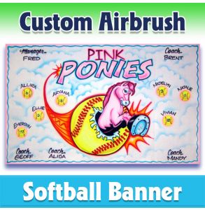 Ponies Softball-2002 - Airbrush 