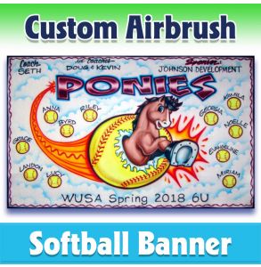 Ponies Softball-2003 - Airbrush 