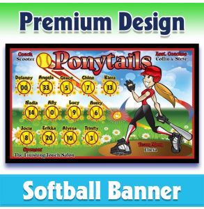 Ponytails Softball-2001 - Premium