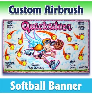 Quicksilver Softball-2001 - Airbrush 