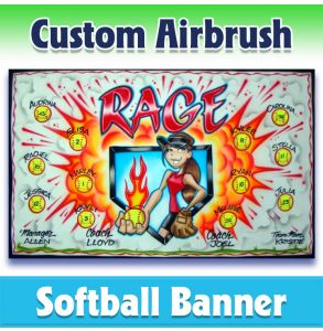 Rage Softball-2001 - Airbrush 