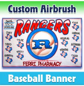 Rangers Baseball-1012 - Airbrush 