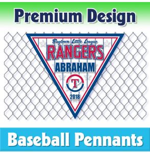 Rangers Baseball-1001 - Digital Pennant