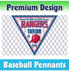 Rangers Baseball-1004 - Digital Pennant