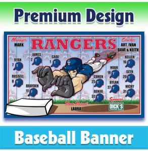 Rangers Baseball-1001 - Premium