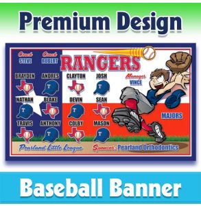 Rangers Baseball-1002 - Premium
