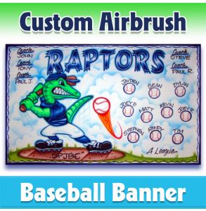 Raptors Baseball-1001 - Airbrush 