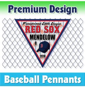 Red Sox Baseball-1001 - Digital Pennant