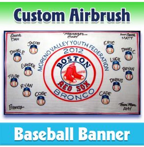Red Sox Baseball-1015 - Airbrush 