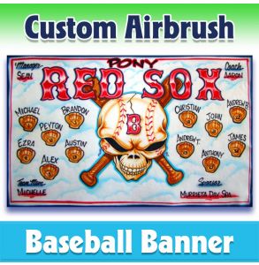 Red Sox Baseball-1016 - Airbrush 