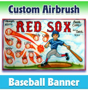 Red Sox Baseball-1017 - Airbrush 