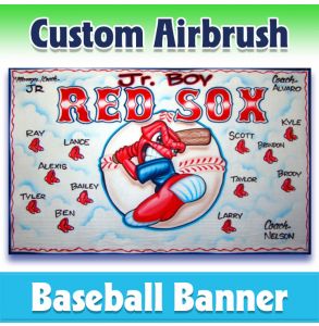 Red Sox Baseball-1019 - Airbrush 