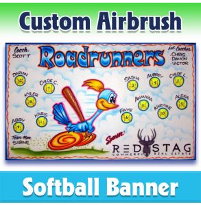 Roadrunners Softball-2001 - Airbrush 