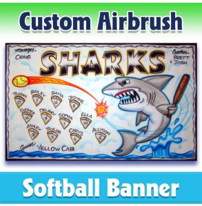 Sharks Softball-2002 - Airbrush 