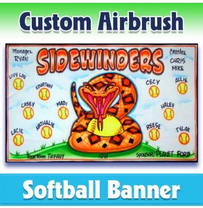 Sidewinders Softball-2001 - Airbrush 
