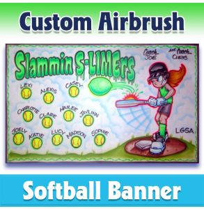 Slammin Slimers Softball-2001 - Airbrush 