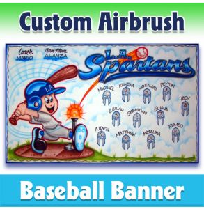Spartans Baseball-1002 - Airbrush 