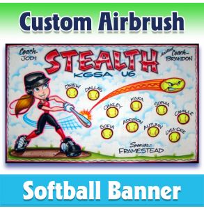 Stealth Softball-2001 - Airbrush 