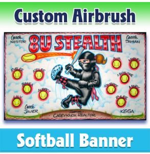 Stealth Softball-2002 - Airbrush 