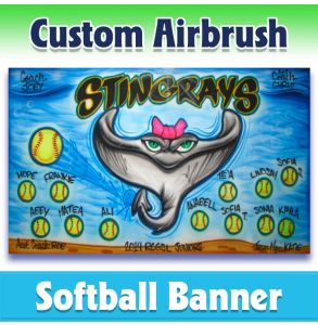 Stingrays Softball-2001 - Airbrush 