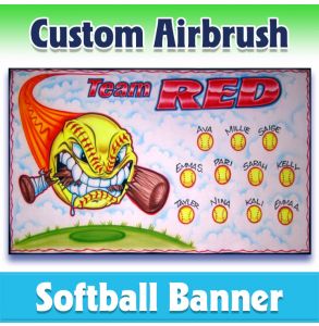 Team Red Softball-2001 - Airbrush 