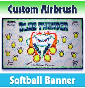 Thunder Softball-2001 - Airbrush 