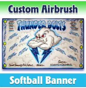 Thunderbolts Softball-2002 - Airbrush 