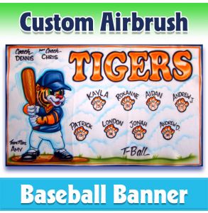 Tigers Baseball-1012 - Airbrush 