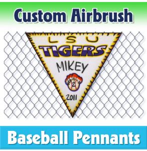 Tigers Baseball-1001 - Airbrush Pennant