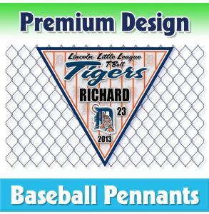 Tigers Baseball-1004 - Digital Pennant