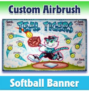 Tigers Softball-2008 - Airbrush 
