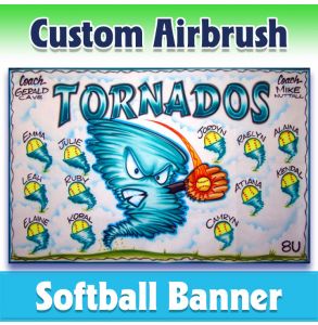 Tornados Softball-2001 - Airbrush 