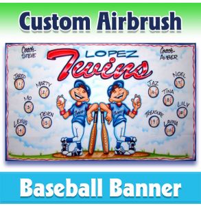 Twins Baseball-1005 - Airbrush 