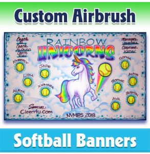 Unicorns Softball-2002 - Airbrush 