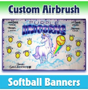 Unicorns Softball-2003 - Airbrush 
