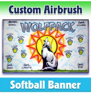 Wolfpack Softball-2001 - Airbrush 
