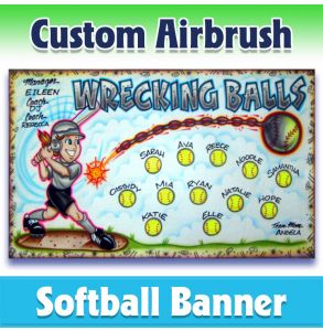 Wrecking Balls Softball-2002 - Airbrush 