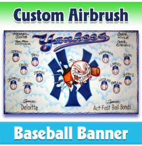 Yankees Baseball-1011 - Airbrush 