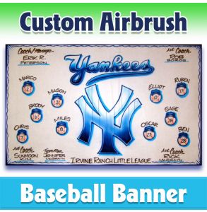 Yankees Baseball-1014 - Airbrush 