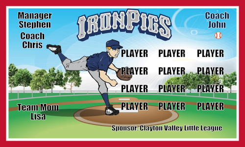 IronPigs Baseball Banner